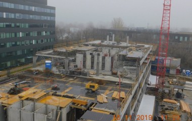 Construction work in progress